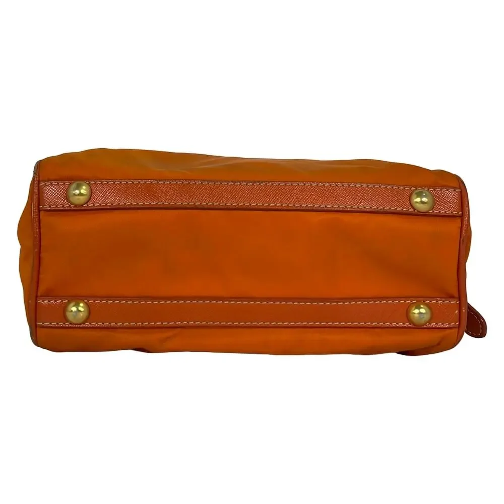 Prada Handbag Nylon Leather